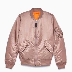 Alpha Industries Bomber Jacket - Mauve 🎁